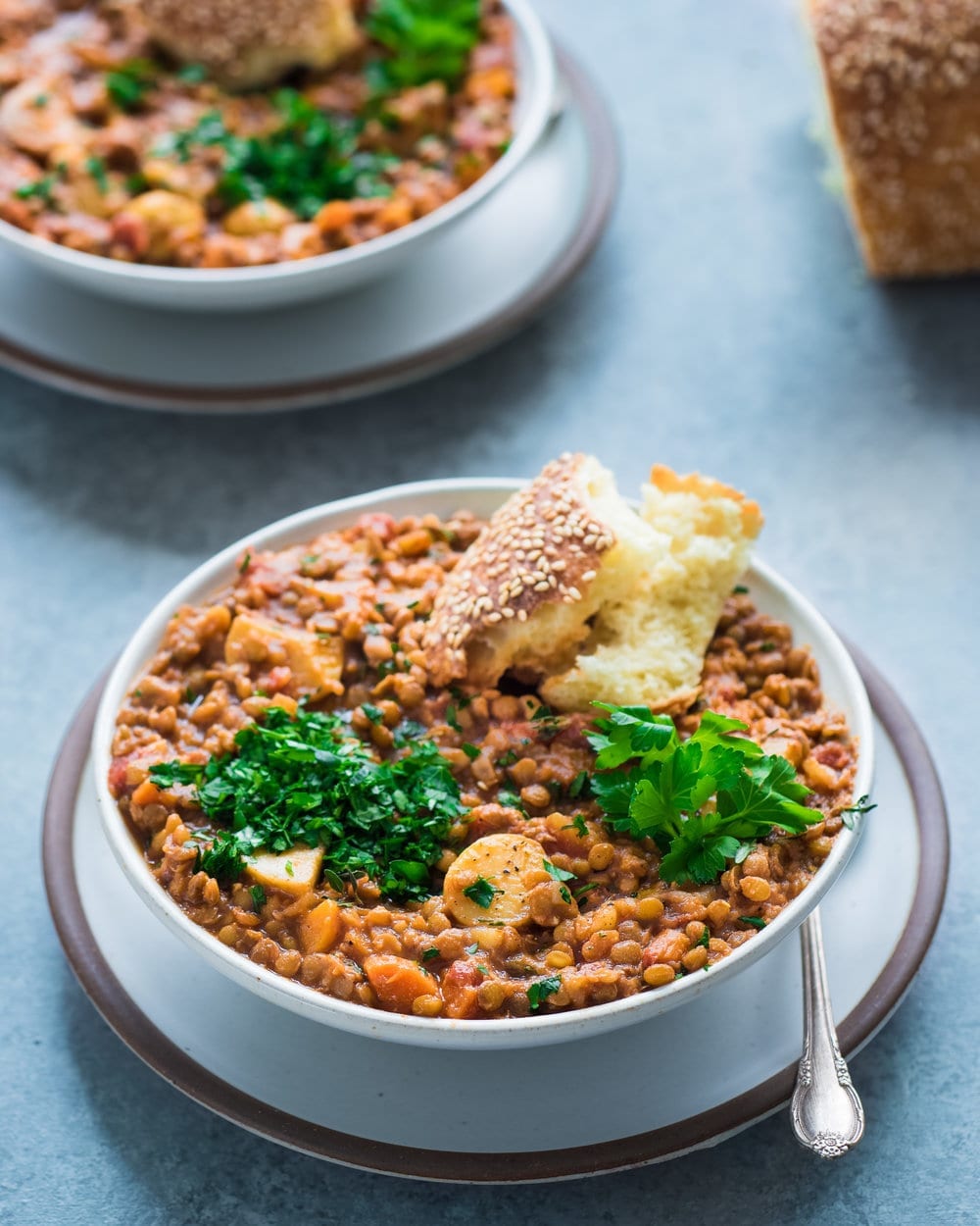 Lentil and Potato Soup-image