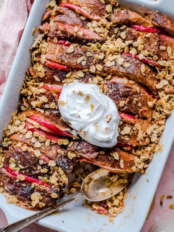 apple cinnamon casserole.