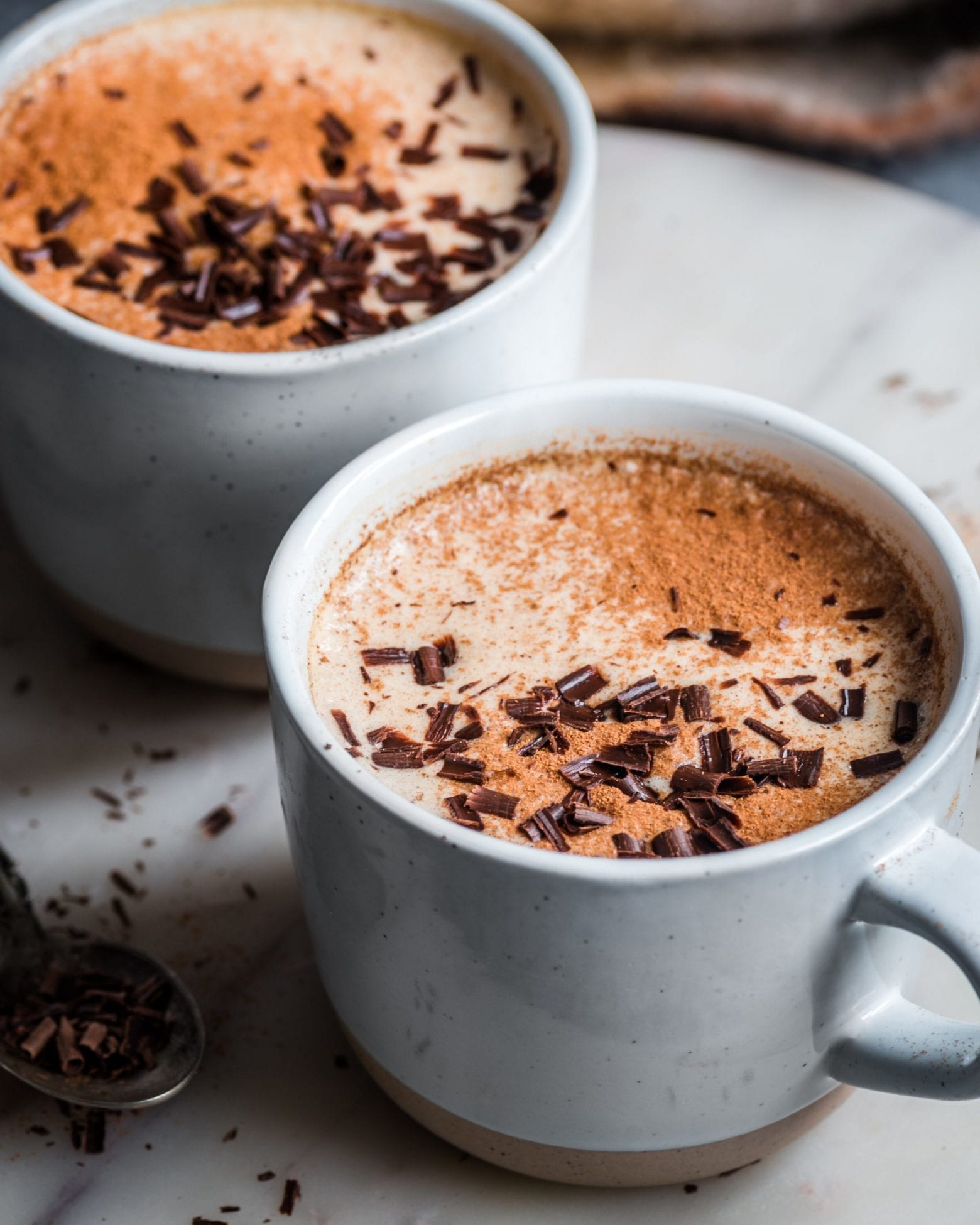 Sweet and Spicy Almond Butter Date Latte