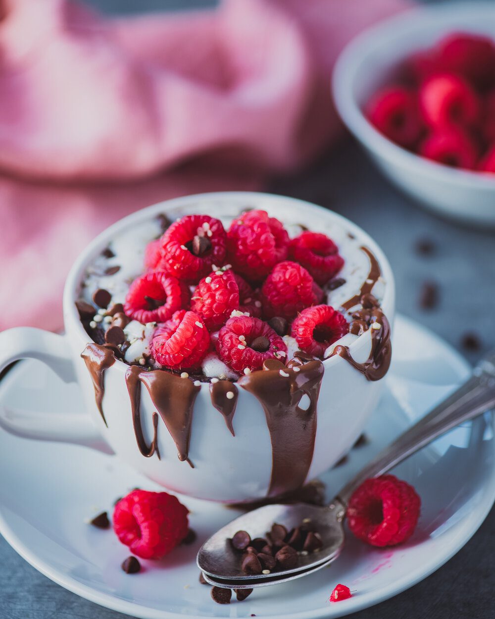 10 Easy Vegan Desserts. Vegan Grain-Free Chocolate Mug Cake.