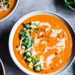 Instant Pot Thai Red Curry Sweet Potato Soup