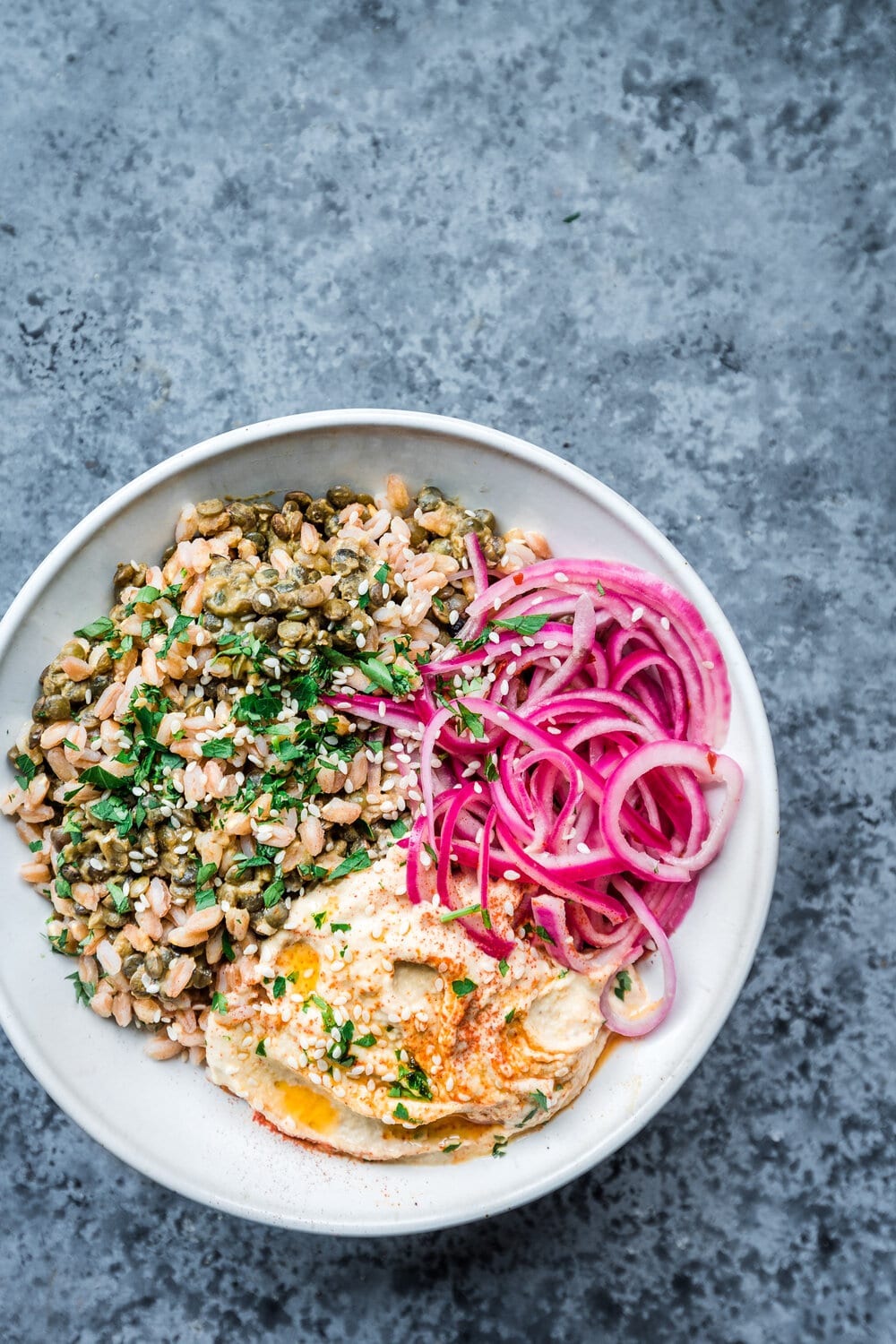 Mediterranean Lentil And Grain Bowls Rainbow Plant Life   127 Image Asset 