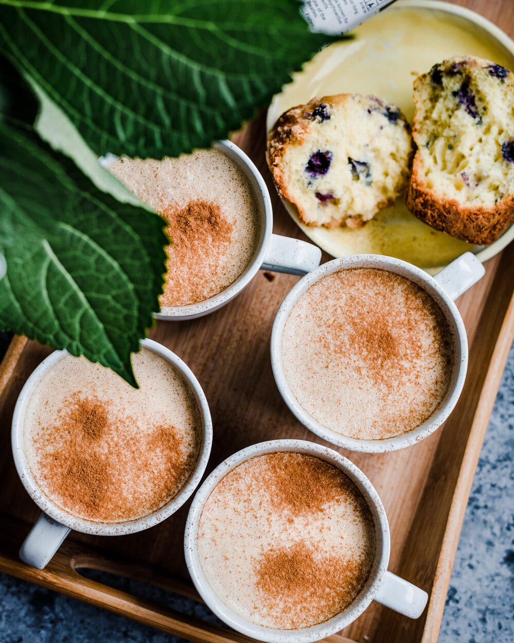 Sweet and Spicy Almond Butter Date Latte