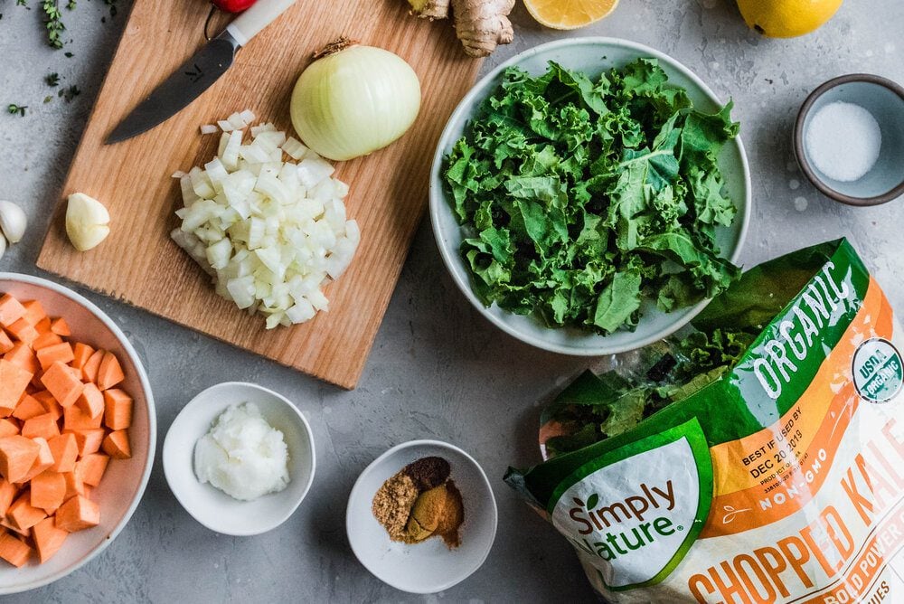 Ingredients for West African Peanut Stew