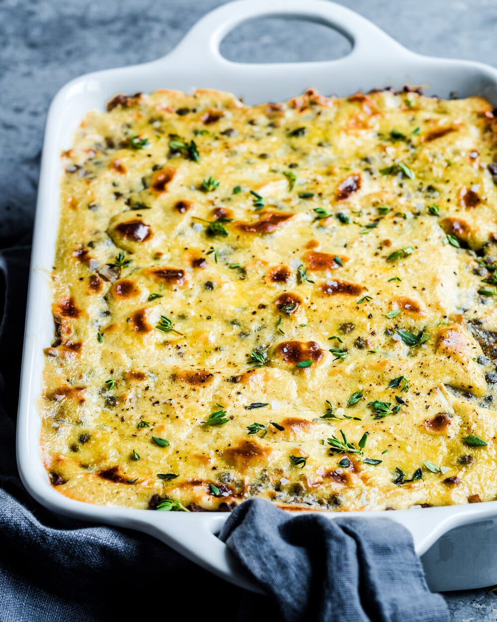 Creamy Lentil Winter Bake (Vegan, Gluten-Free)