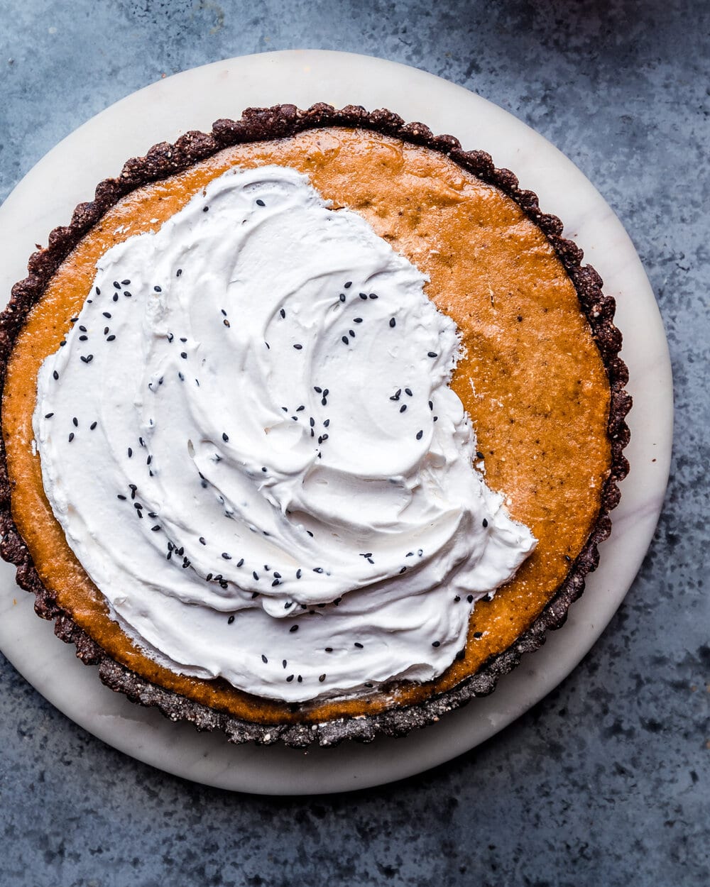 Pumpkin Miso Tart Vegan Gluten Free Rainbow Plant Life