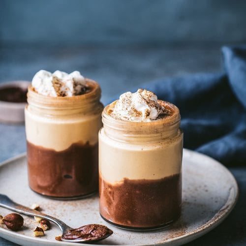 Vegan Nutella Espresso Cheesecake Mousse