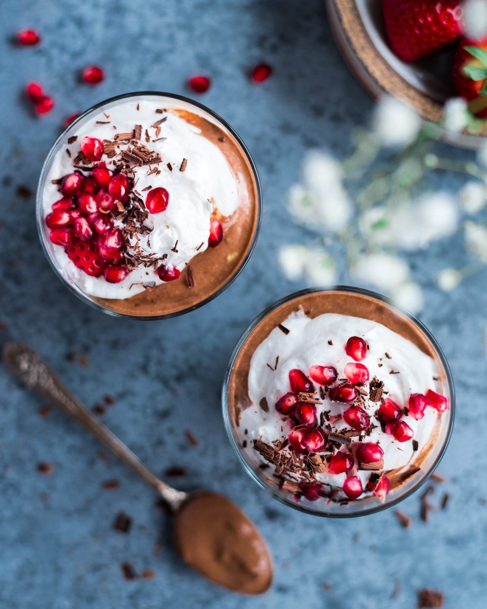 Healthy Chocolate Chia Mousse