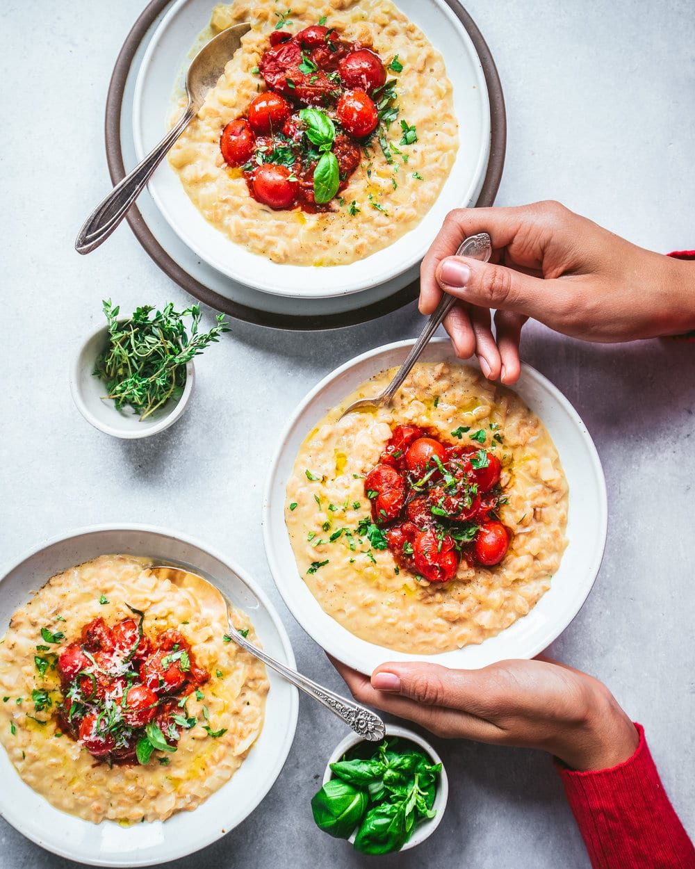 Instant Pot Farro Risotto
