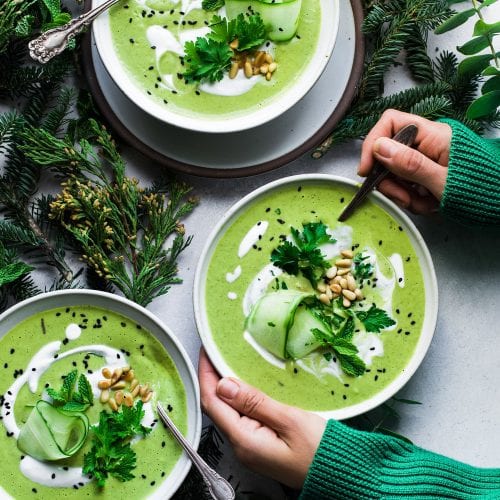 Vegan Green Goddess Soup
