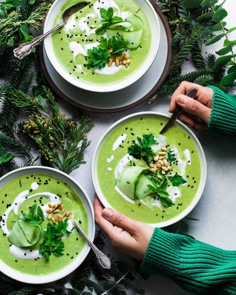 Vegan Green Goddess Soup