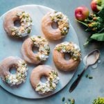 Apple Spice Baked Vegan Donuts