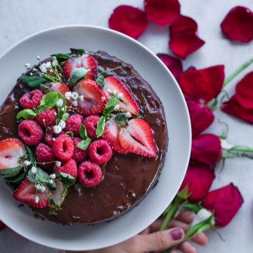 Instant Pot Vegan Chocolate Cake