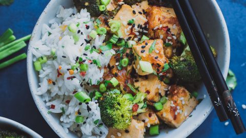 Chinese Takeout Style Tofu and Broccoli recipe from The Vegan Instant Pot Cookbook