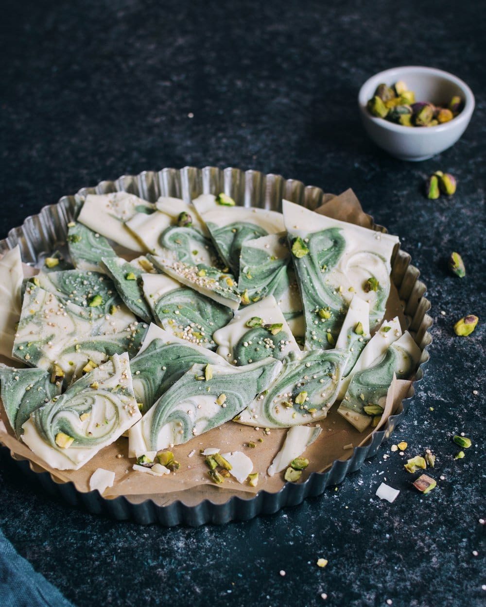 Raw Vegan White Chocolate Superfood Bark