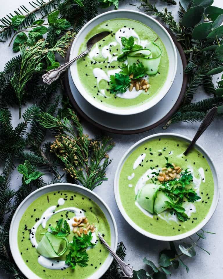 Vegan Green Goddess Soup Rainbow Plant Life