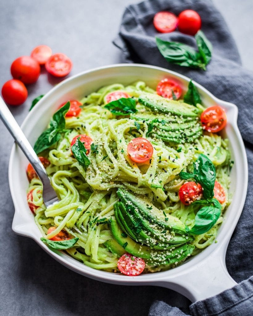 15-Minute Creamy Avocado Pasta (Vegan)