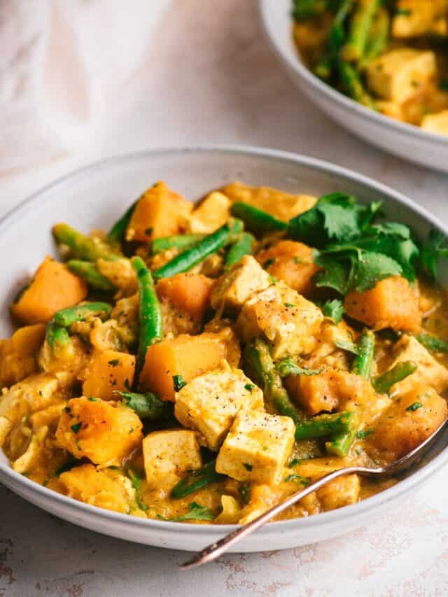 Vegan Pumpkin Curry with Tofu Rainbow Plant Life