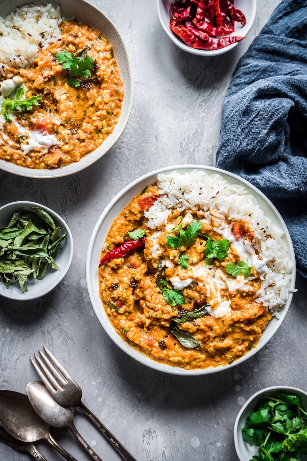 Restaurant-Style Vegan Dal Tadka. easy vegan dal tadka.
