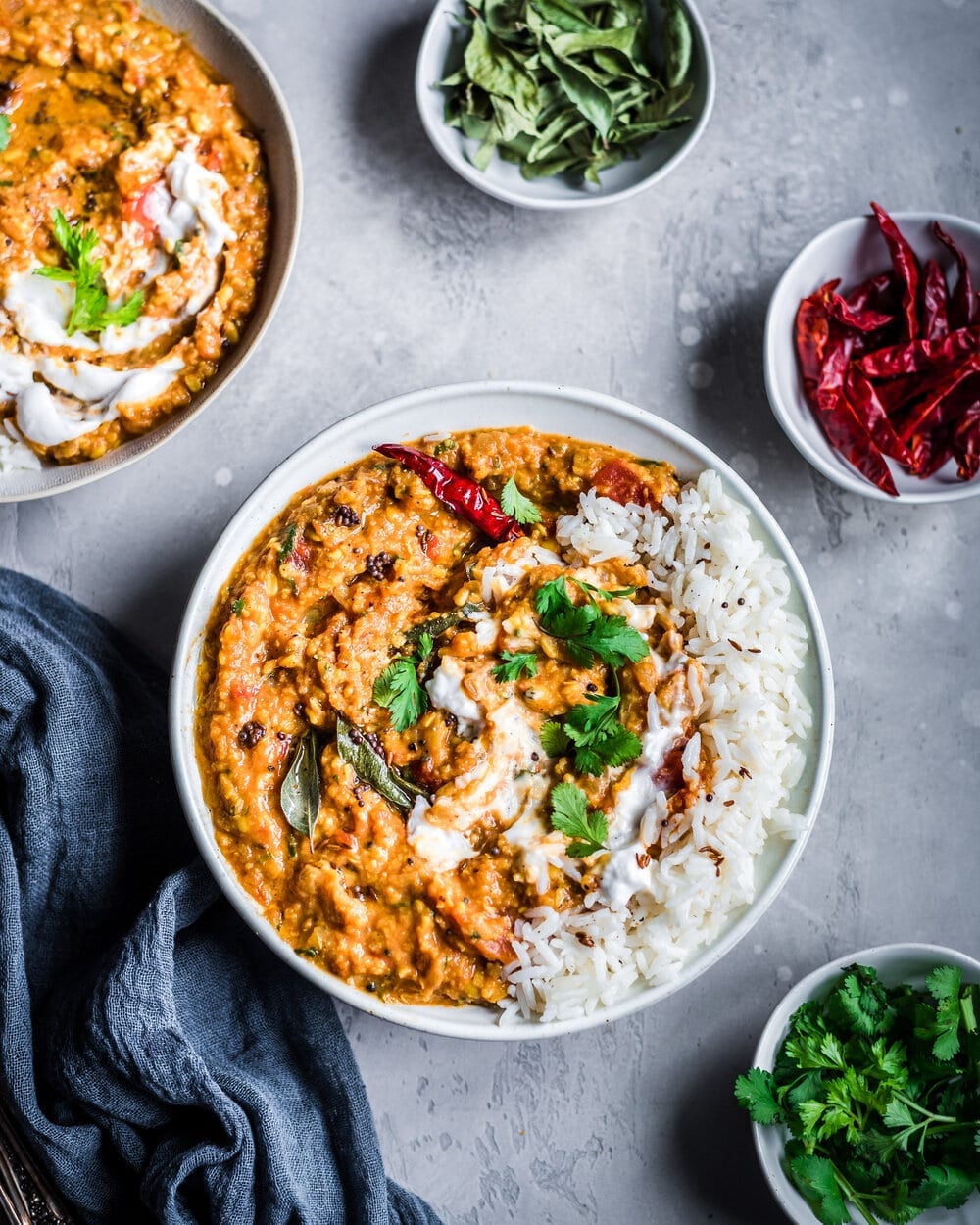 Restaurant-Style Vegan Dal Tadka. vegan dal tadka.