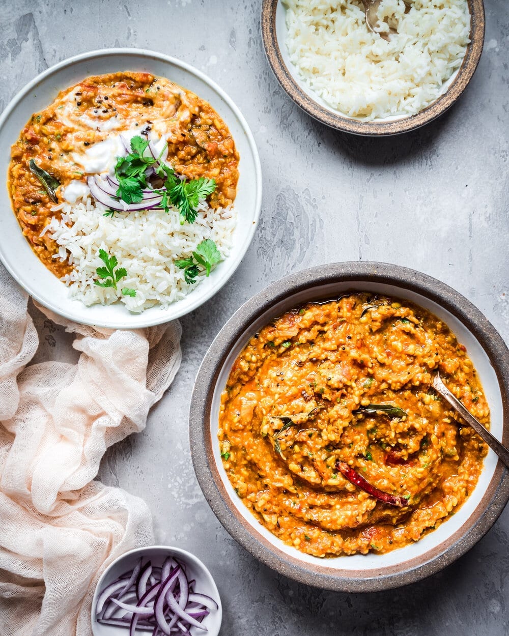 Restaurant-Style Vegan Dal Tadka. easy vegan dal tadka.
