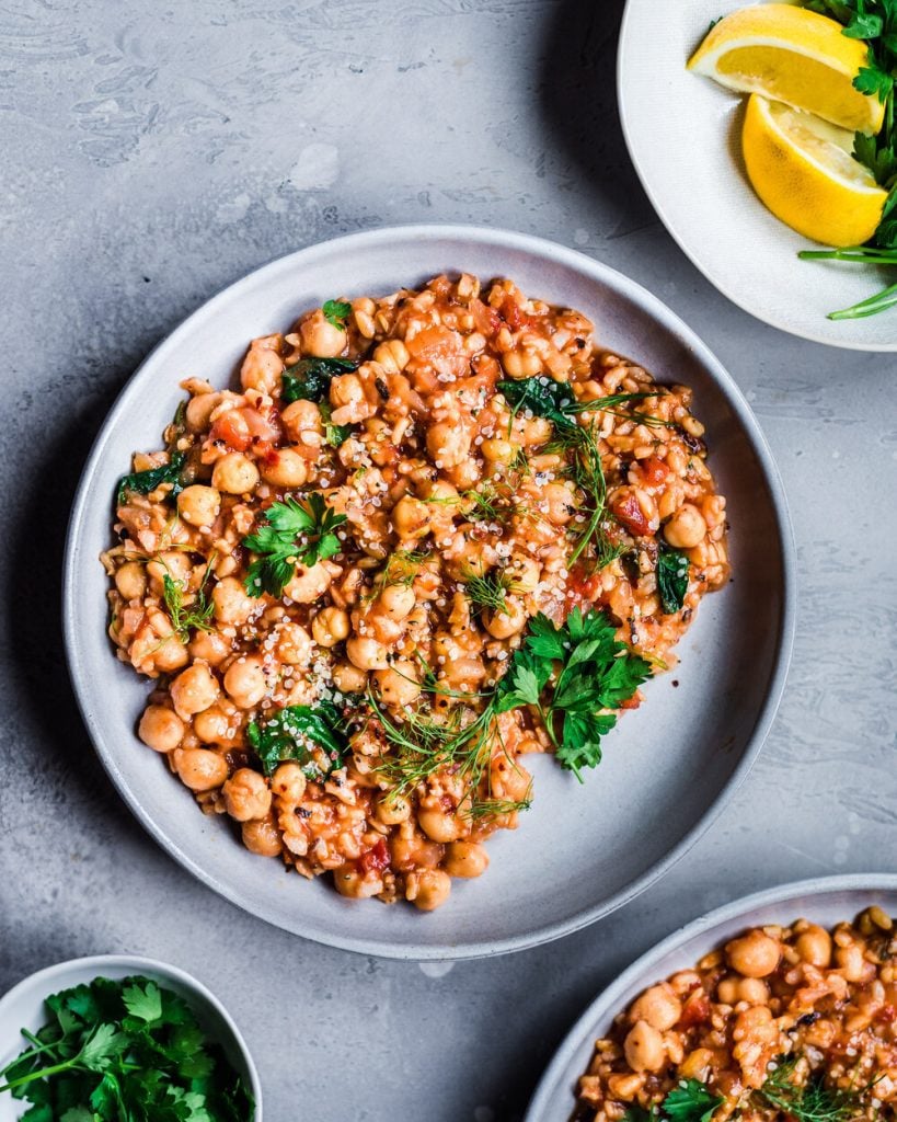 Vegan Instant Pot White Bean Stew - Rainbow Plant Life