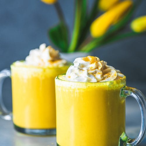 Vegan Golden Milk Turmeric Latte