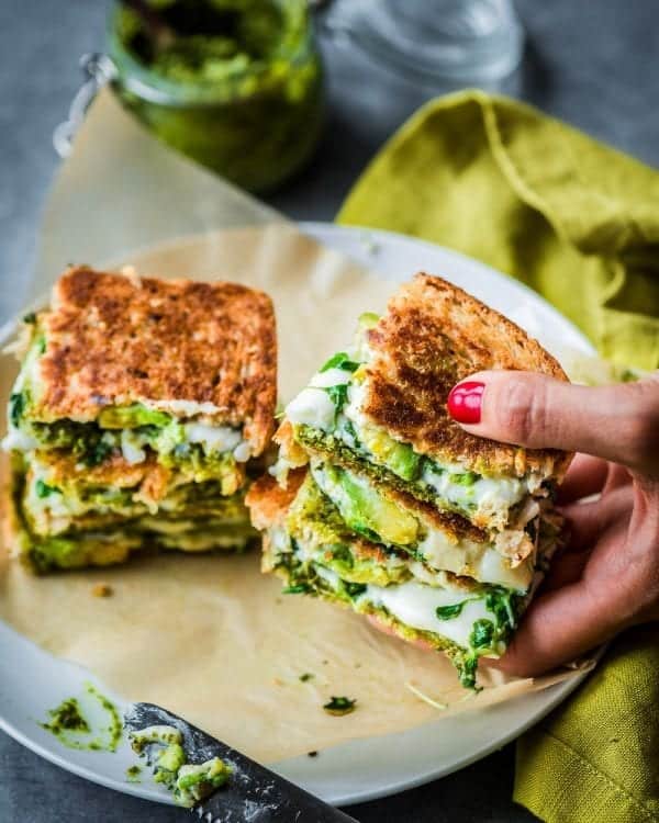 Vegan Green Goddess Grilled Cheese Rainbow Plant Life