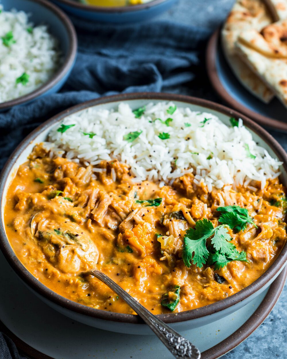 Healthy Vegan Instant Pot Recipes to Make This Winter. Vegan Instant Pot Jackfruit Curry.