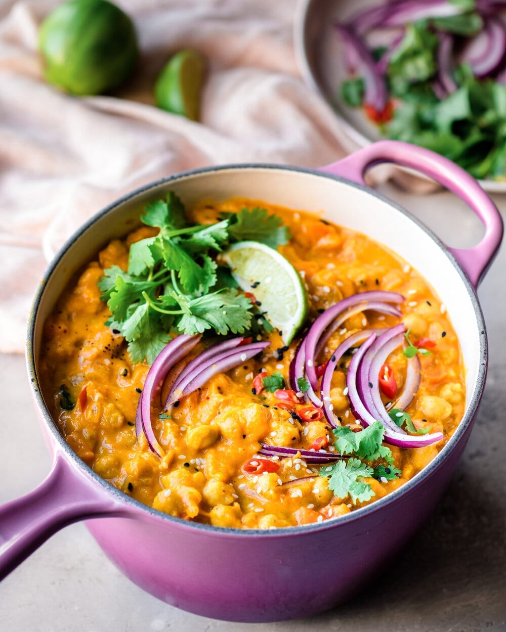 Curry thailandez vegan de dovleac kabocha