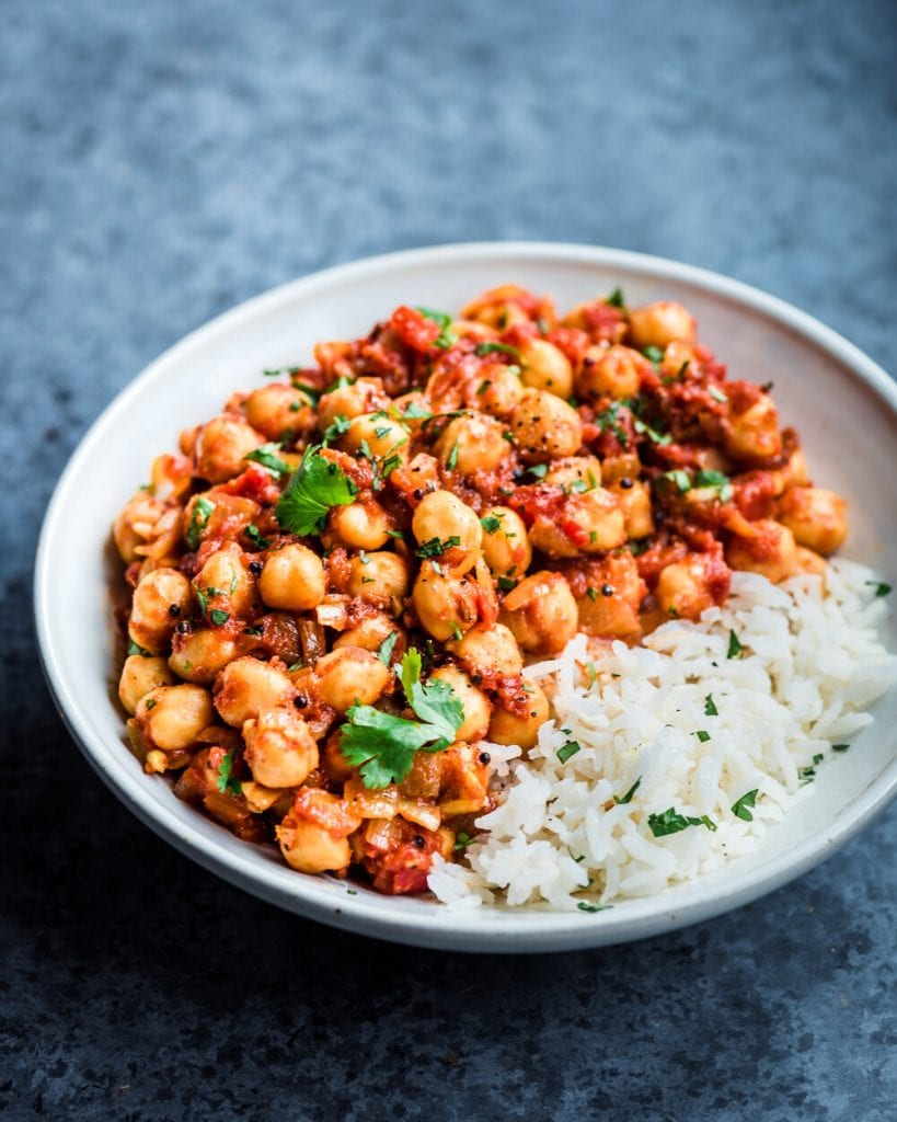 Vegan Instant Pot Chana Masala - Rainbow Plant Life