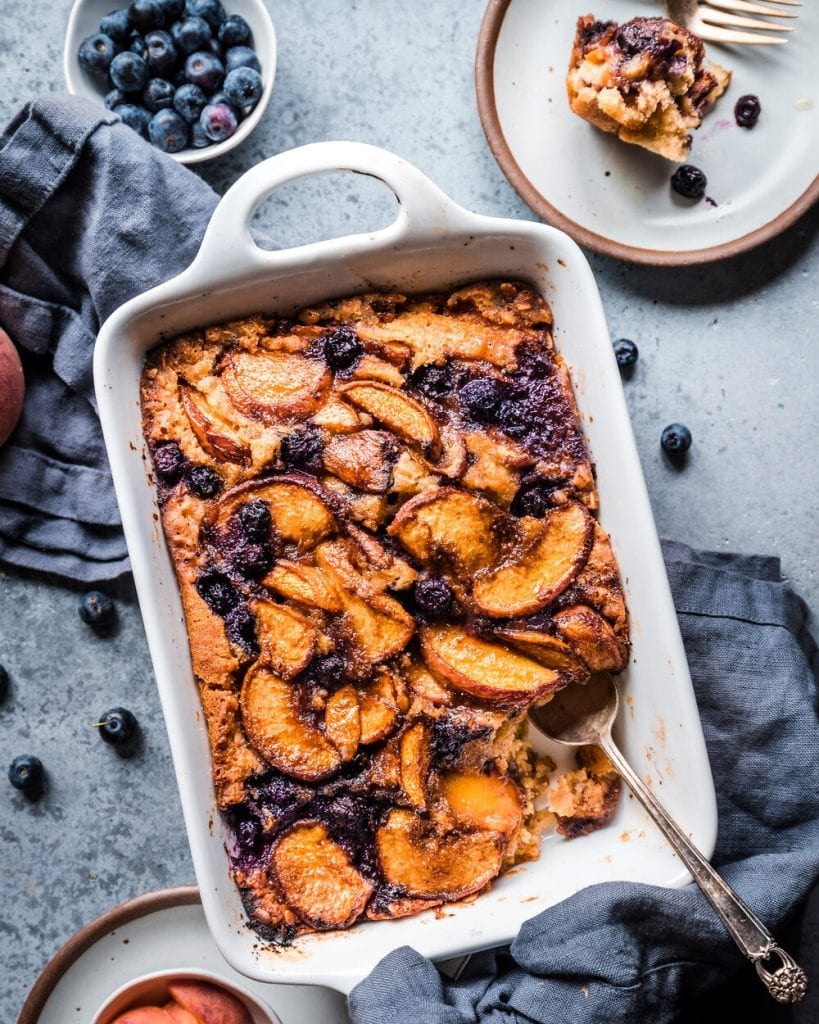 Pressure Cooker Peach Cobbler - Uncommon Designs