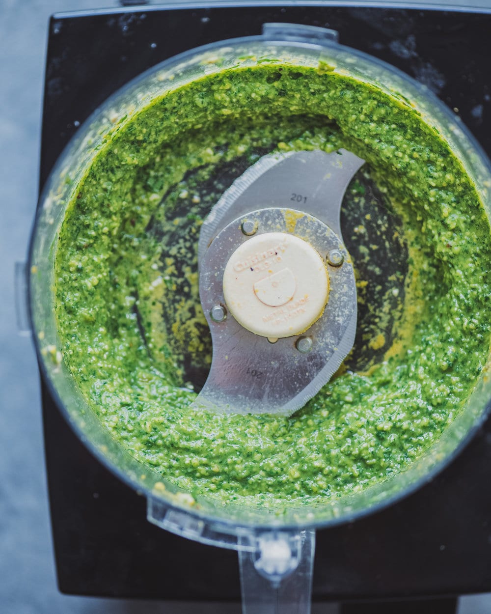 Crispy Smashed Potatoes with Cilantro Pesto