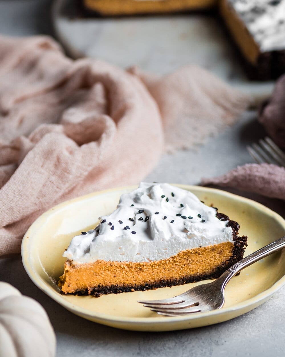 Pumpkin Miso Tart (Vegan, Gluten-Free)