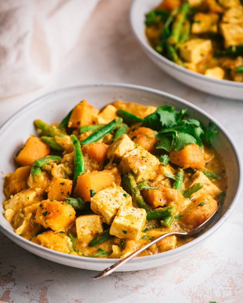 Vegan Pumpkin Curry with Tofu | Rainbow Plant Life