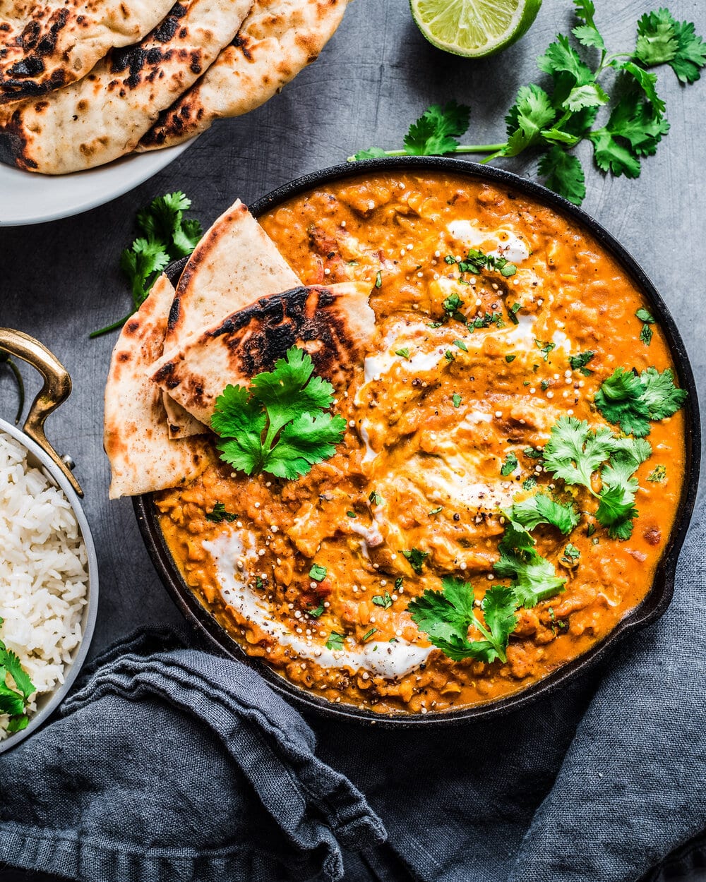 Vegan Red Lentil Curry - Rainbow Plant Life