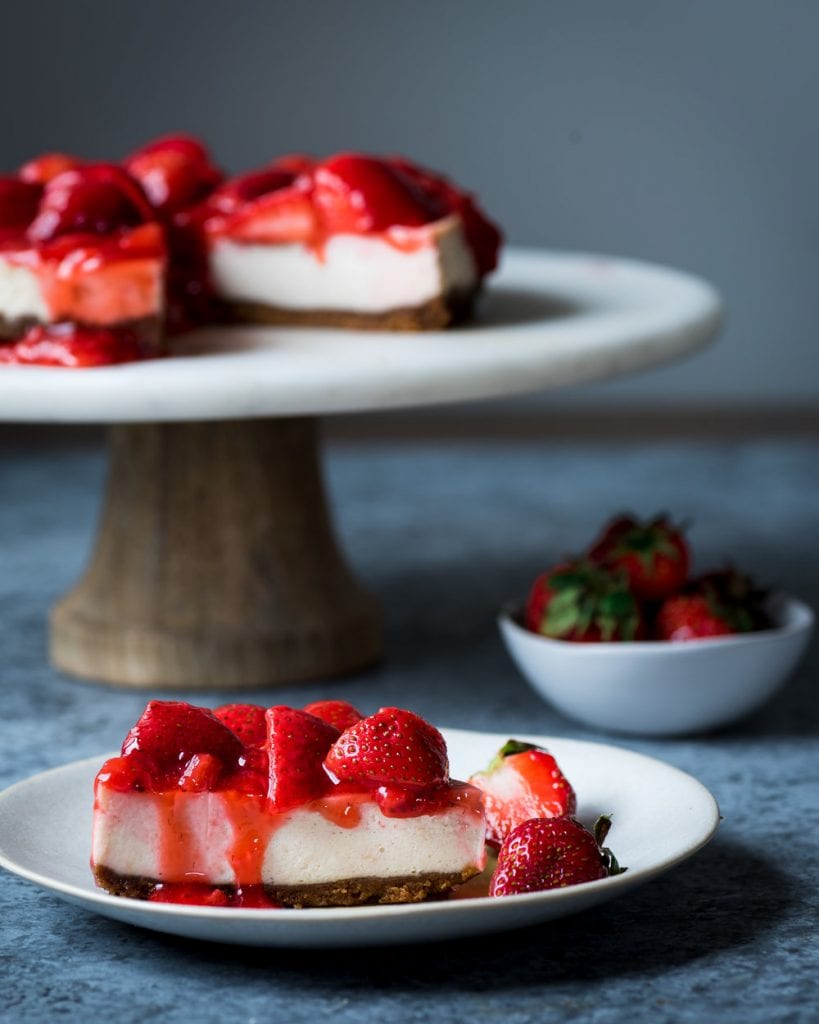 How to Bake a Vegan Cheesecake in the Instant Pot - Rainbow Plant Life