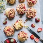 Vegan Strawberry Streusel Muffins
