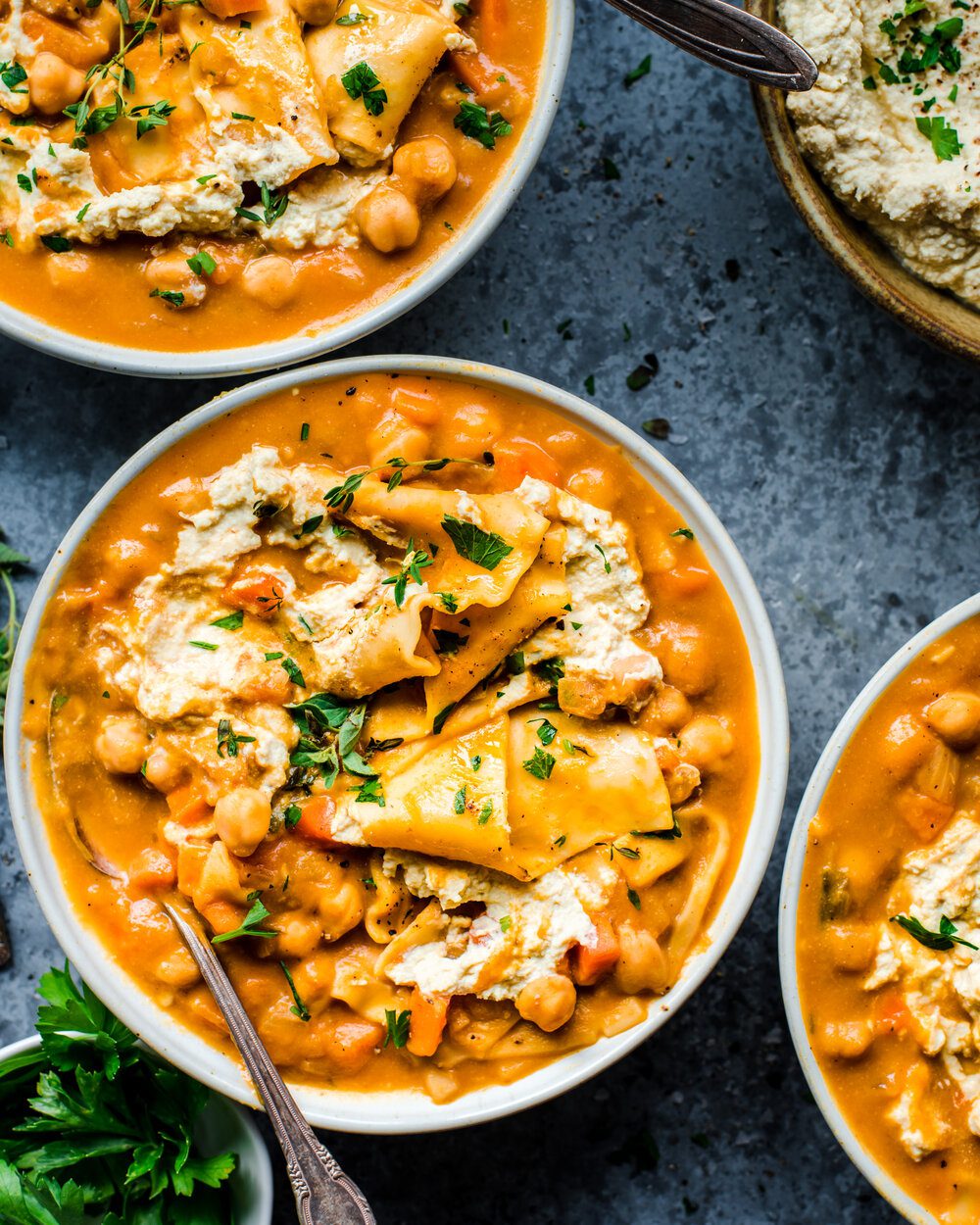 Healthy Vegan Instant Pot Recipes to Make This Winter. Instant Pot Pumpkin Lasagna Soup.