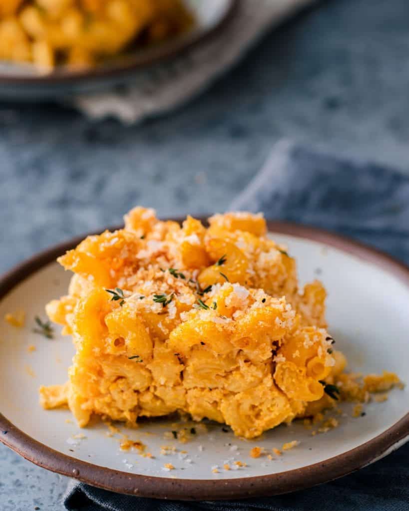 Crispy Baked Vegan Mac and Cheese Rainbow Plant Life