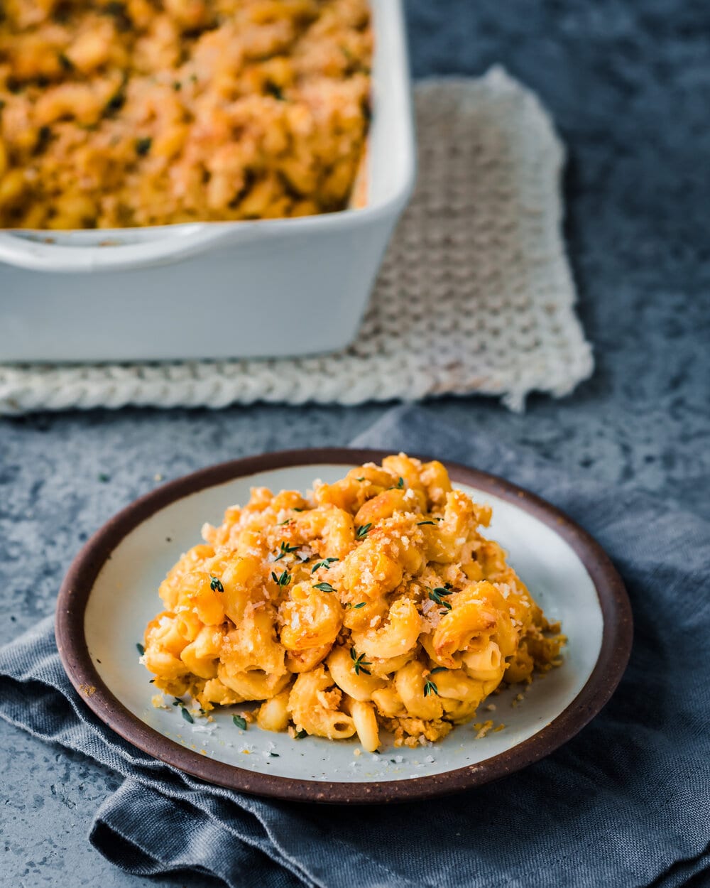 Crispy Baked Vegan Mac and Cheese - Rainbow Plant Life