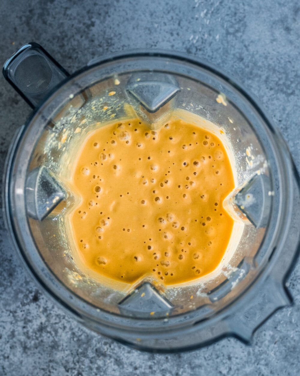 cheese sauce in blender