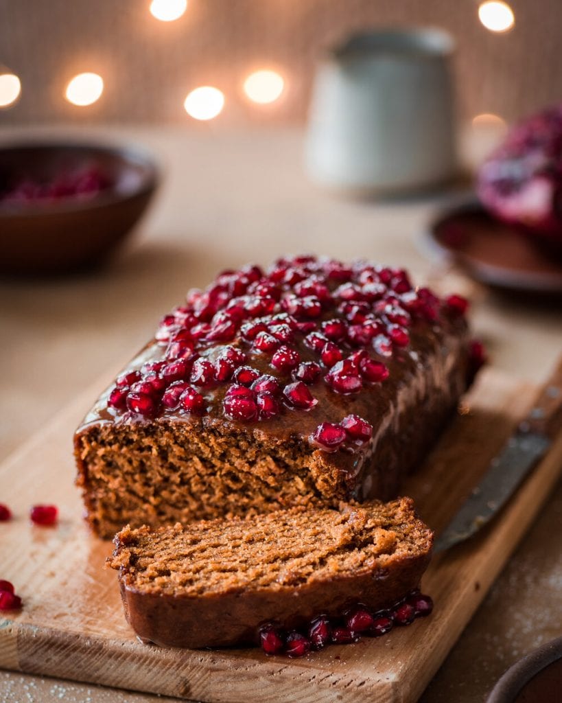 Fluffy Vegan Gingerbread Cake - Rainbow Plant Life