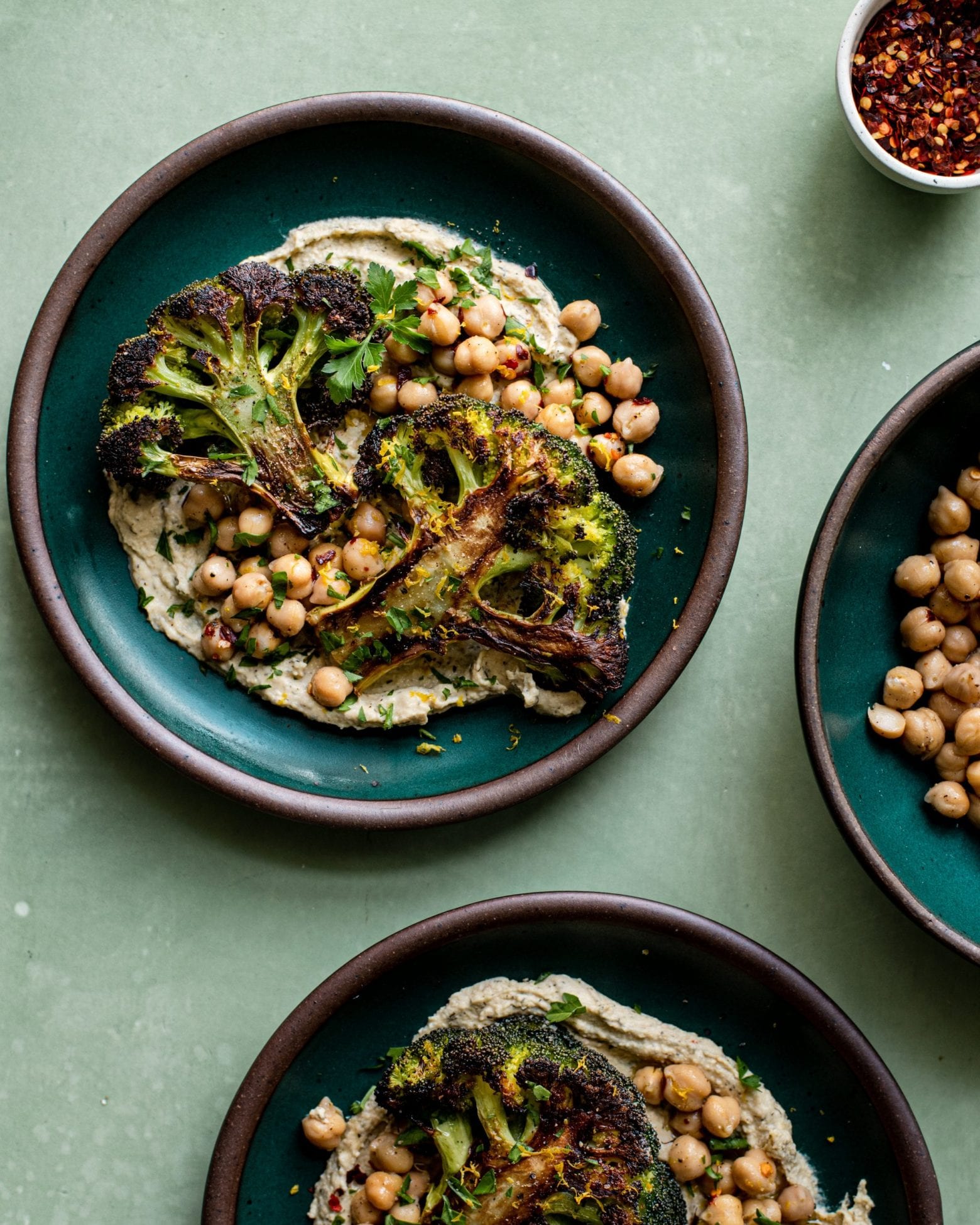 roasted broccoli steaks recipe for veganuary