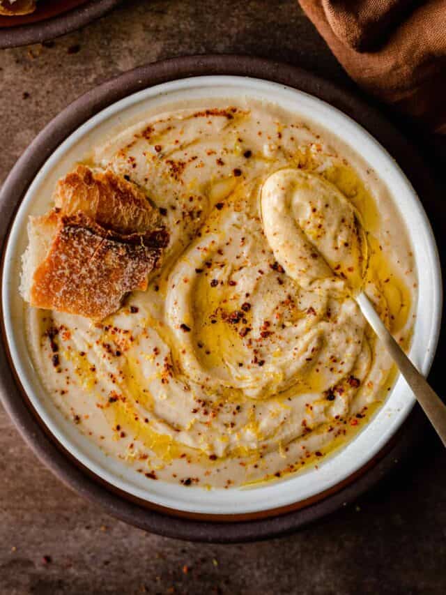Creamy Vegan Cauliflower Soup Rainbow Plant Life