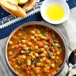 chickpea stew with lemons