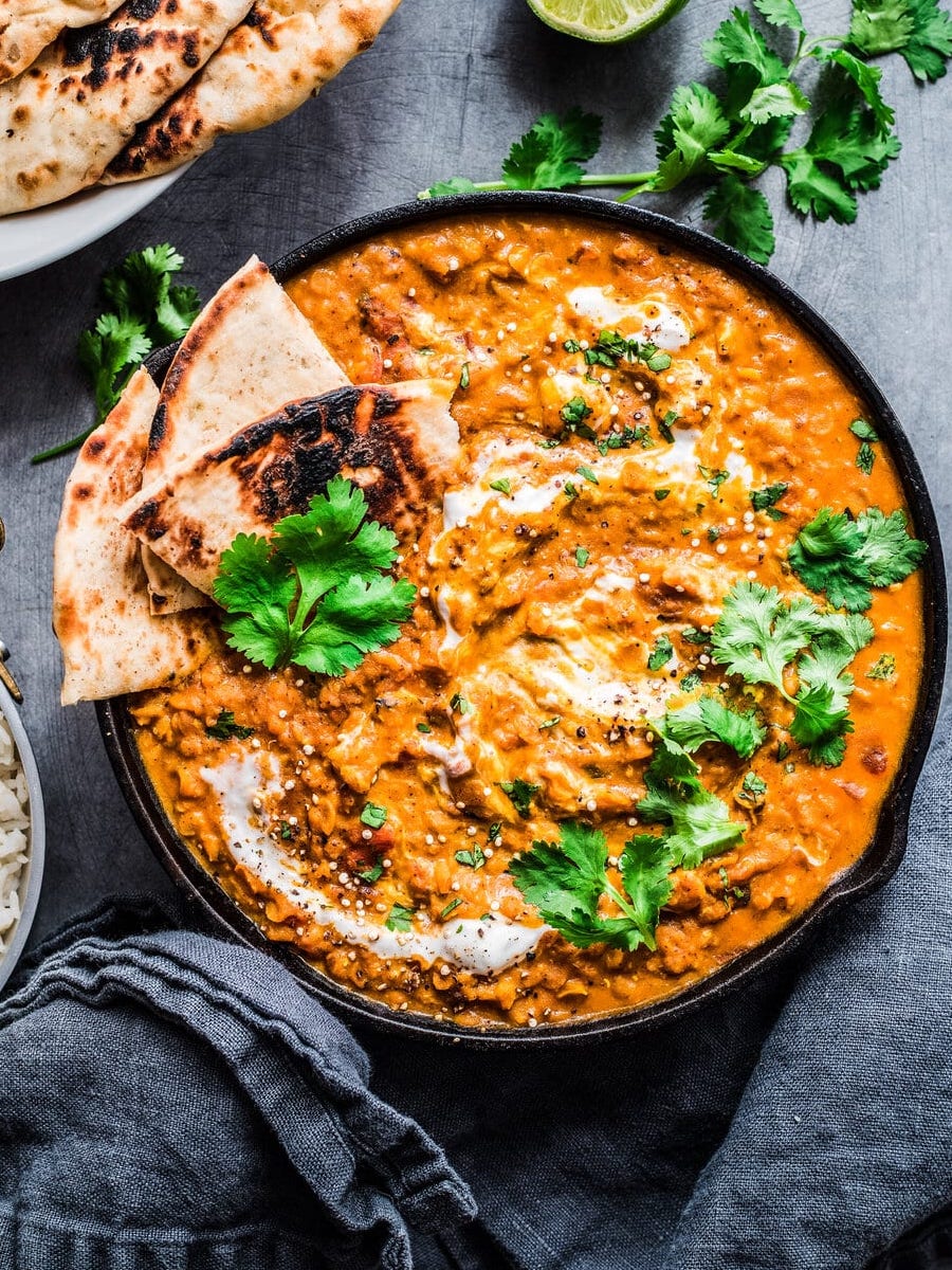 Easy Red Lentil Curry - Rainbow Plant Life