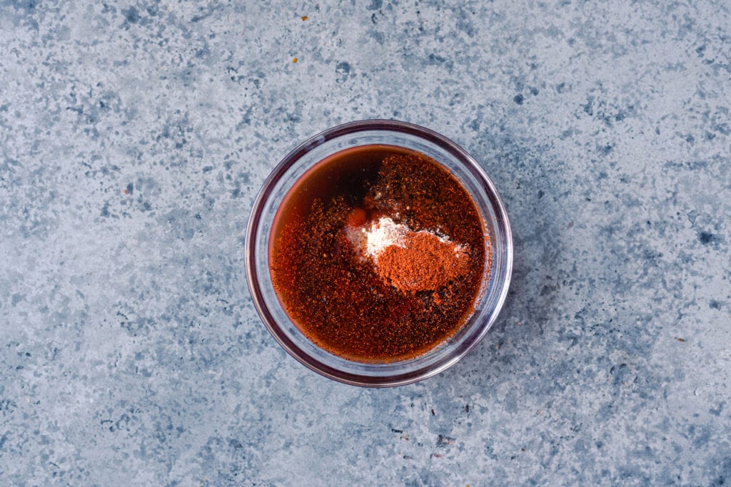 spices in barbecue sauce