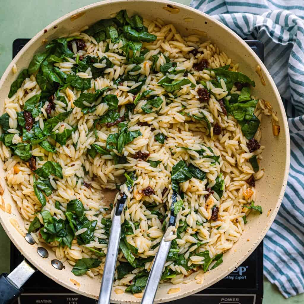 Lemon Orzo Pasta Salad Rainbow Plant Life
