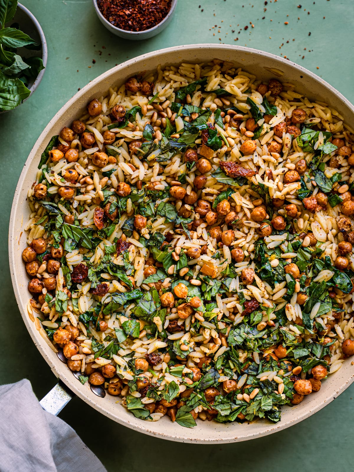 Lemon Orzo Pasta Salad-image
